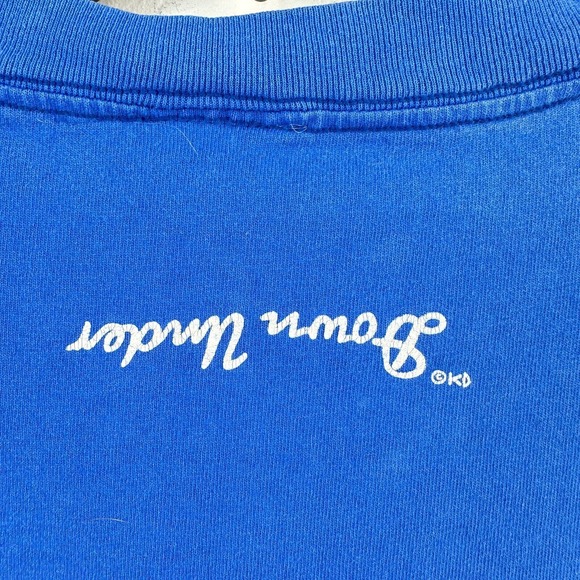 Vintage Down Under T-shirt Mens L Blue 100% Cotton Sydney‎ Graphic Tee - Picture 5 of 8